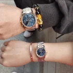 ست ساعت الوز Olevs اتوماتیک 6633 مردانه و 6602 زنانه - تصویر 7