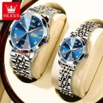 ست ساعت مچی زنانه و مردانه برند Olevs 9931 - تصویر 6