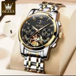 ساعت مردانه اتوماتیک الوز olevs مدل 6617 - تصویر 2